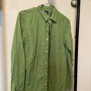 Men shirt green